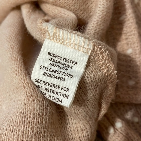 Pink Swiss Dot Sweater - Picture 10 of 11